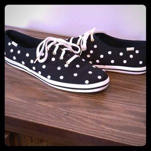 Like New Kate Spade Keds Polkadot Sneakers